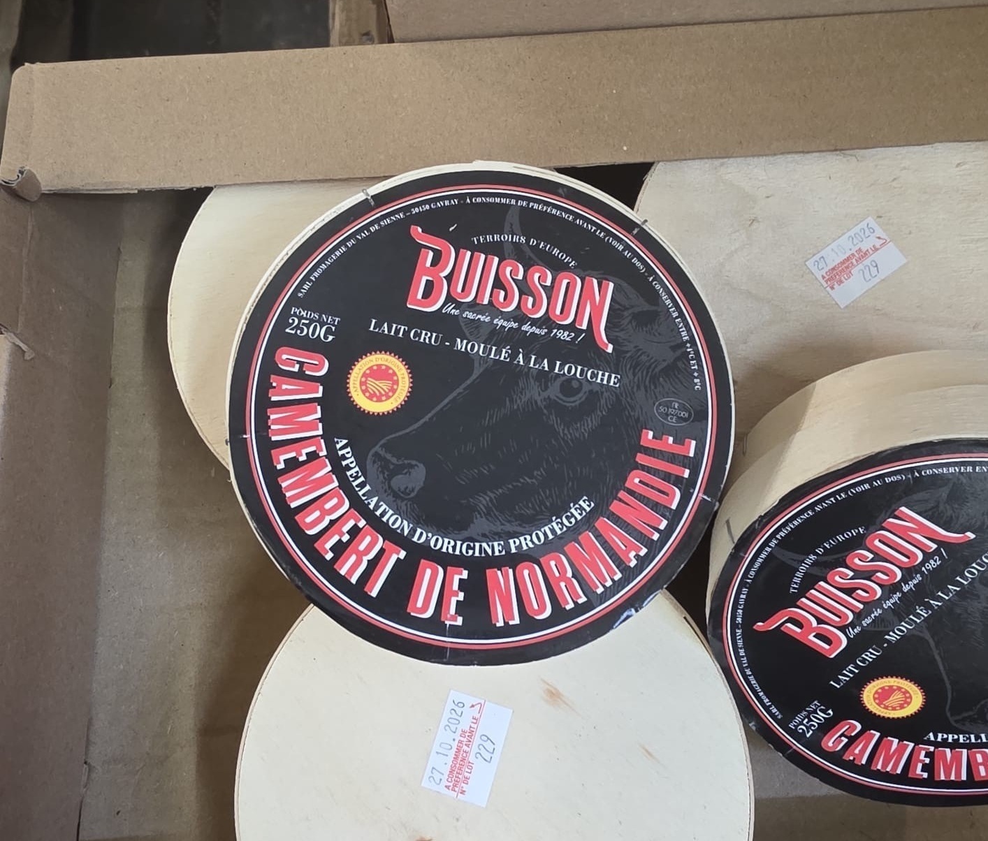 Camembert AOP Buisson