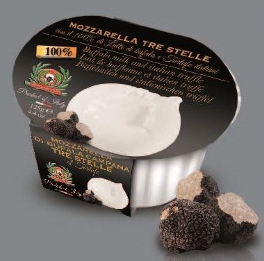 Mozzarella di bufala à la truffe d'été (3%) 125gr