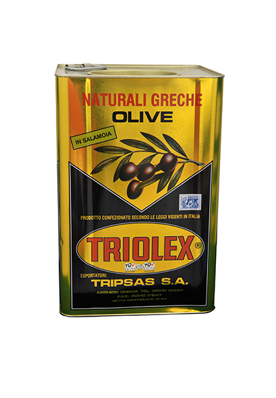 Olives Kalamata Entières Naturelles en Saumure 19kg