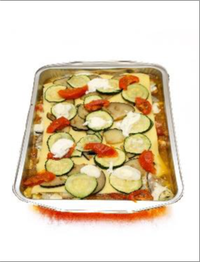 Lasagne burrata et légumes