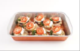 Medaglioni à l'aubergine
