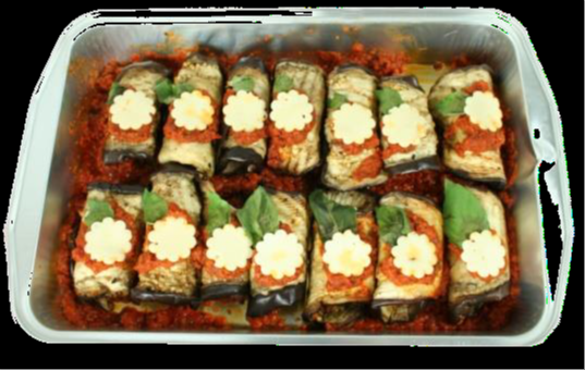 Rullini a l'aubergine