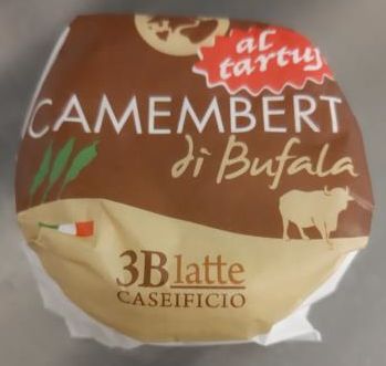 Camembert di bufala à la truffe d'été (1,5%) 150gr