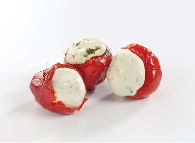 Peppadew farcis au fromage