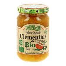 Confiture clémentine bio