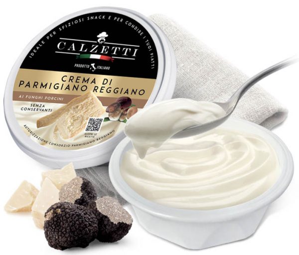 Crème au Parmigiano reggiano AOP et à la truffe blanquette (1%) 125gr