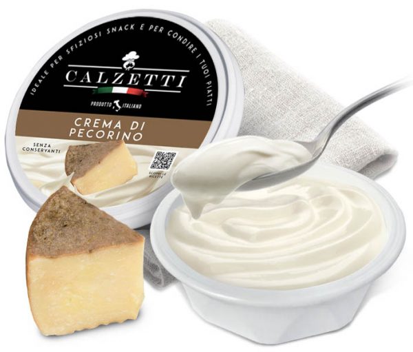 Crème de pecorino 125gammes.