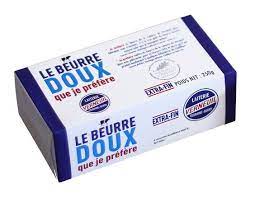 Beurre plaquettes 250g - Coopérative verneuil