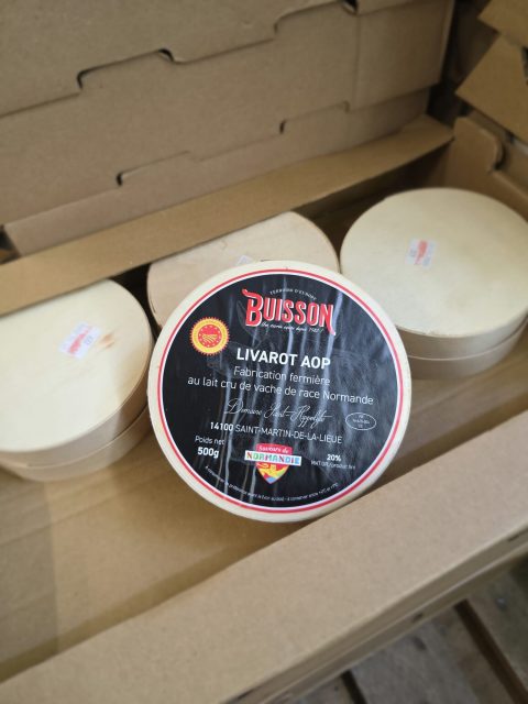 Livarot fermier AOP Buisson 500gr