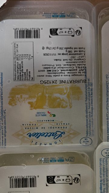 Burratina 2 x 125gr