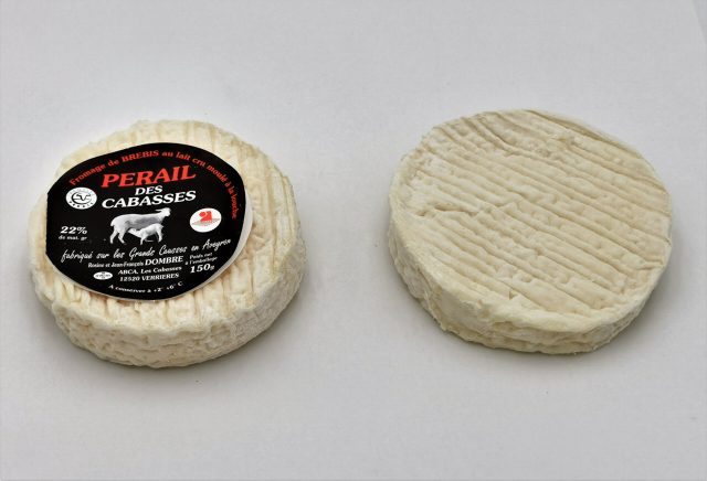 Pérail de brebis au lait cru - Fromagerie Dombre (département de l'Aveyron) (9x150g)