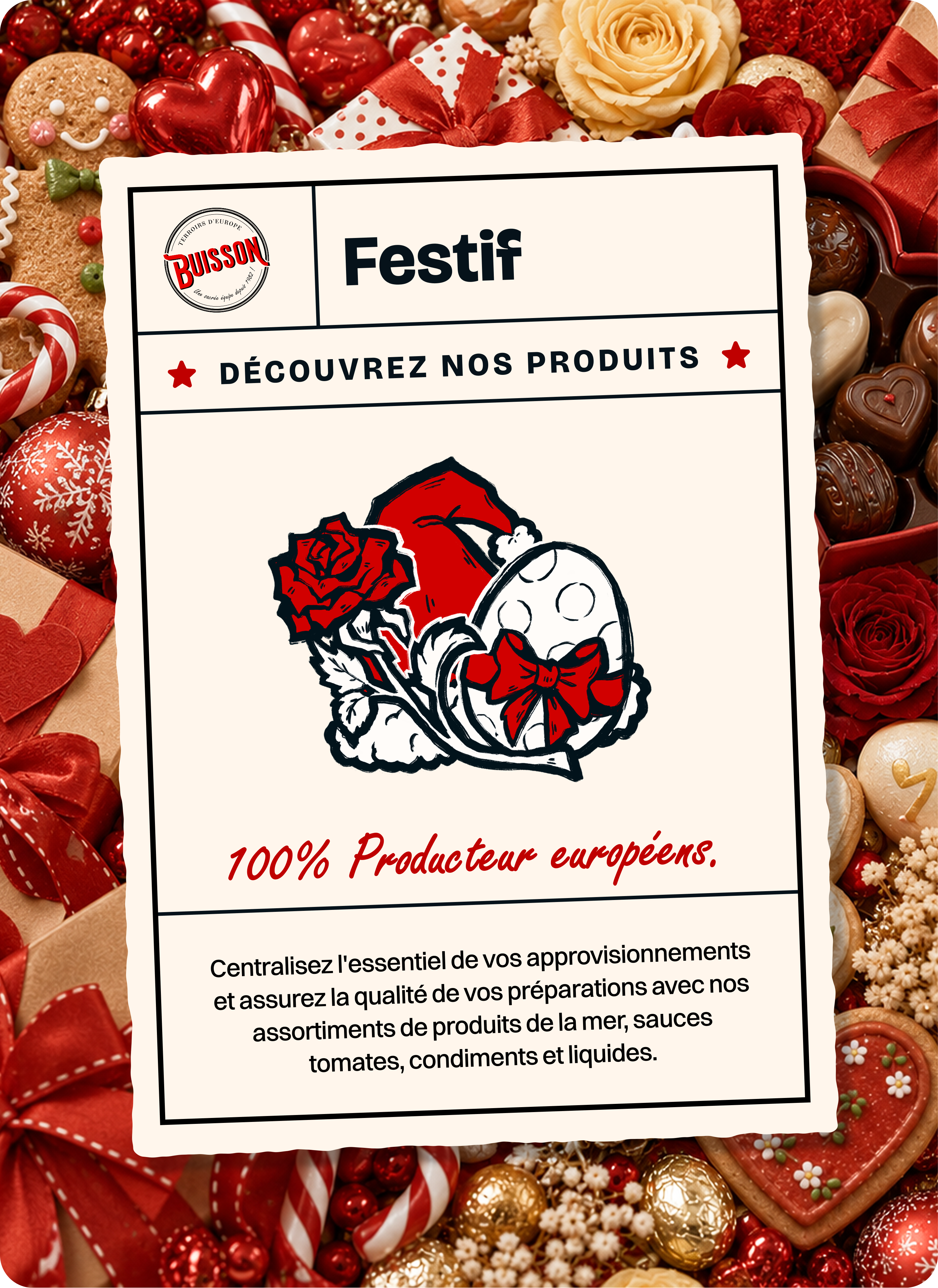 Produits festifs