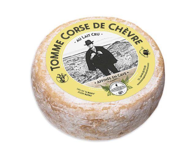 Tomme de chèvre grand modele - Fromagerie Donsimoni
