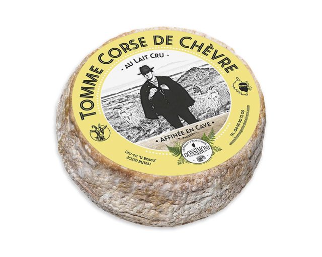 Tomme de chèvre petit modele - Fromagerie Donsimoni