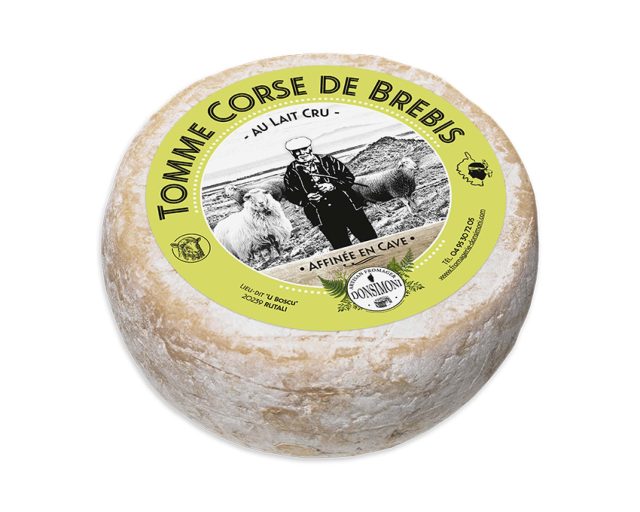 Tomme de brebis au lait thermisé - Fromagerie Donsimoni