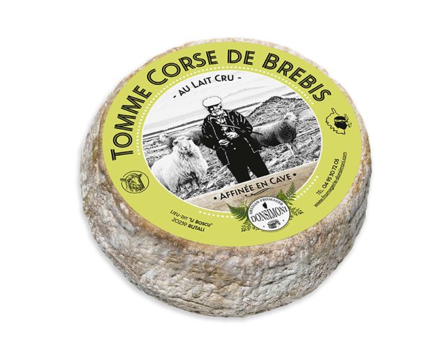 Tommette de brebis au lait thermisé - Fromagerie Donsimoni
