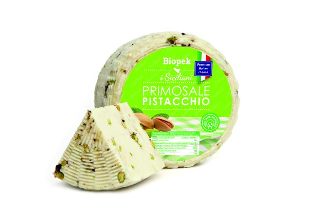 Pecorino frais roquette et pistache