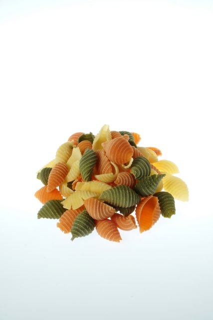 Conchiglie tricolore