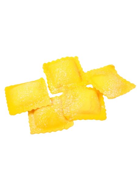 Ravioli gorgozola et speck