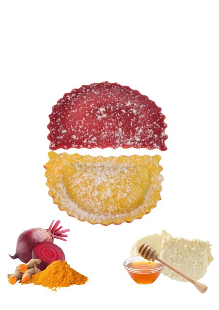 Mezzaluna chèvre et miel
