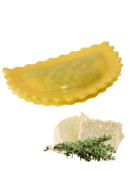 Mezzaluna chevre et thym
