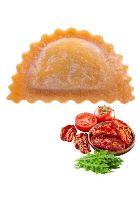 Mezzaluna tomate séchées roquette