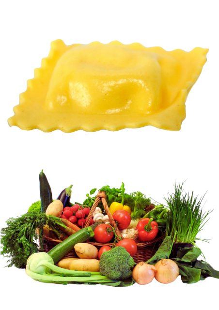 Raviolone aux légumes