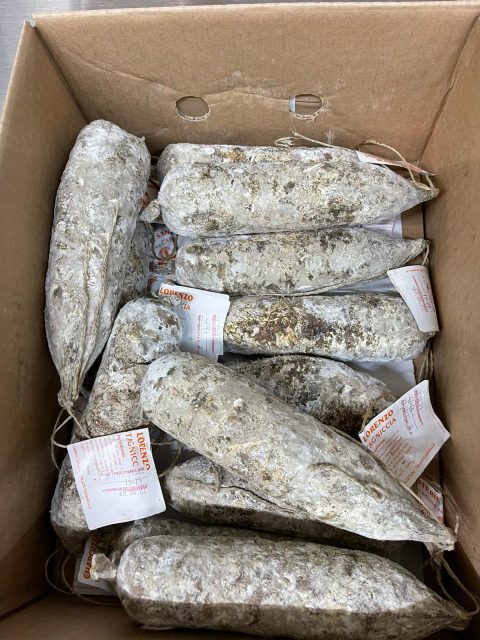 Saucisson de sanglier corse