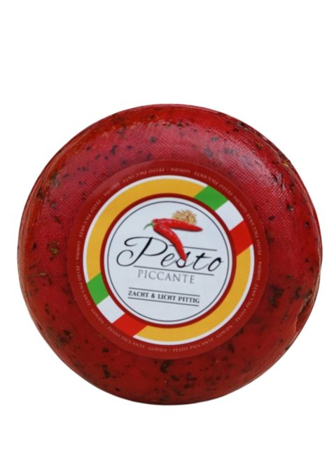 Gouda pesto rouge fermier