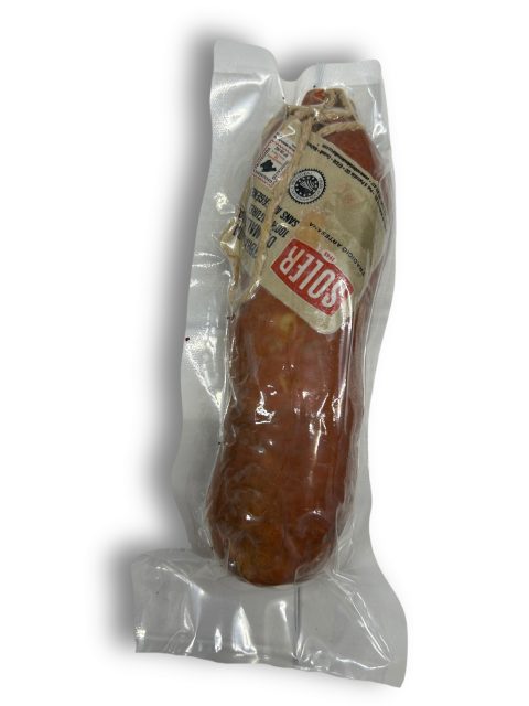 Sobrasada semirizada doux IGP