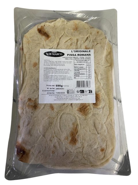 Pinsa en boîte de 3 x 230gammes