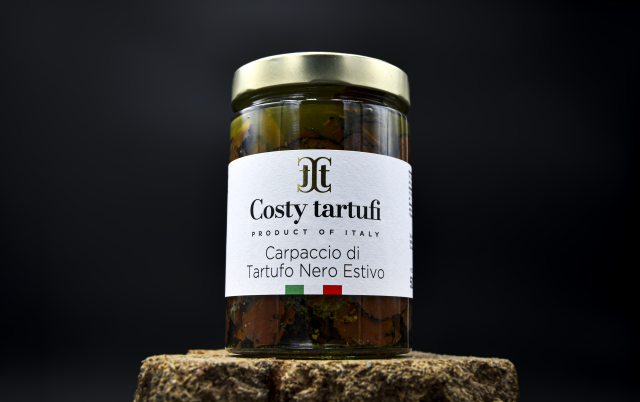 Carpaccio à la truffe d'été (50%)