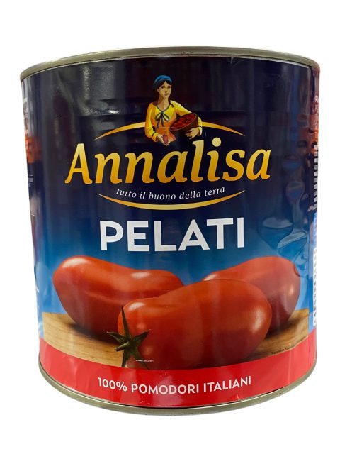 Tomates pelées annalisa conserve 3/1 (6x3.0kg)