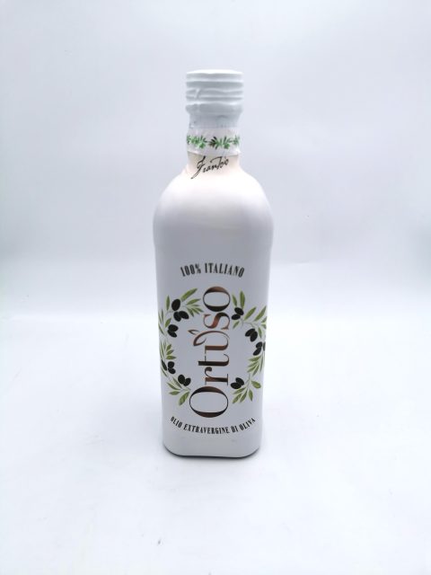 Huile d'olive extra vierge 100% italienne Ortuso
