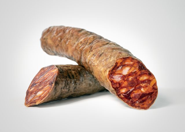 Chorizo de bellota 100% ibérique.