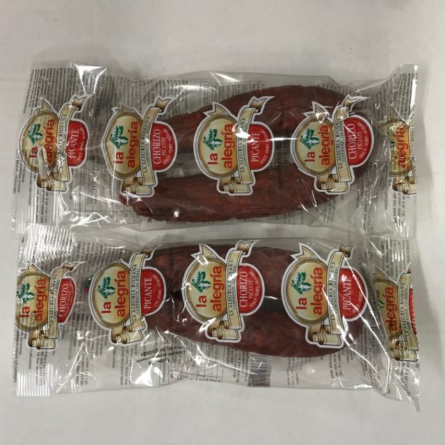 Chorizo doux petit modèle 200g
