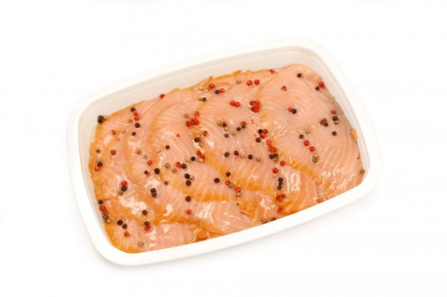 Carpaccio saumon