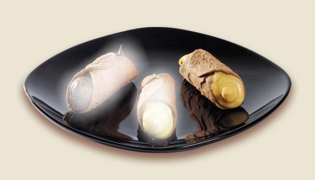 Cannoli sicilien zabayon