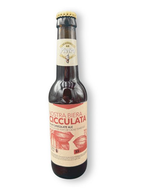Bière Pietra aux fèves de cacao torréfiées 33cl