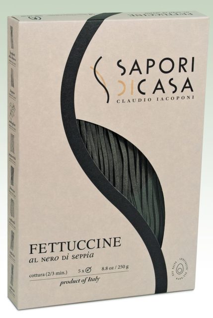 Fettucine a l'encre de seiche - Sapori di casa