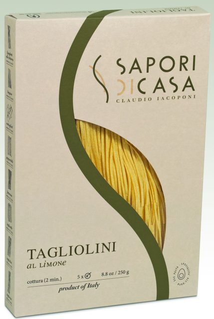 Tagliolini au citron - Sapori di casa