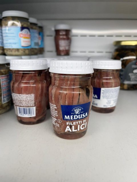 Anchois 80g en bocal regnoli