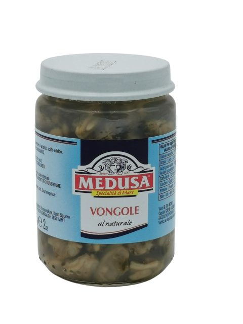 Vongole naturel bocal 130g - Regnoli