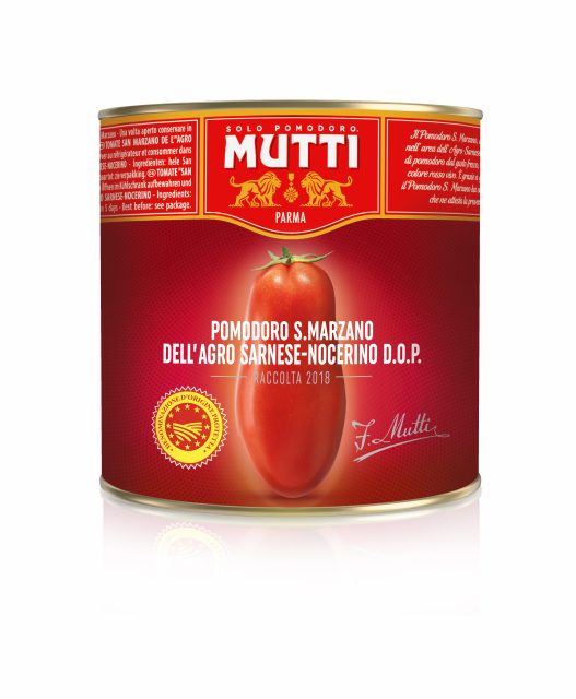 Tomates pelées san marzano AOP - Mutti (6x2.5kg)