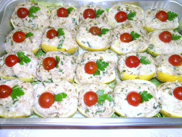 Citrons farcis - Pasta nostrana