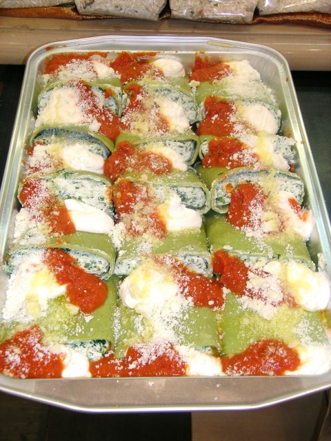 Rouleaux épinard - Pasta nostrana