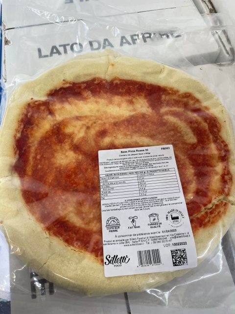 Base pizza rossa 30 centimètres (2x200g)