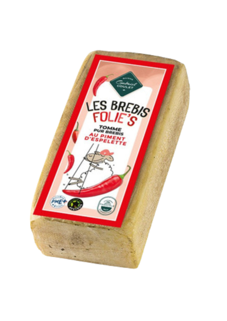 Tomme de brebis au piment d'espelette