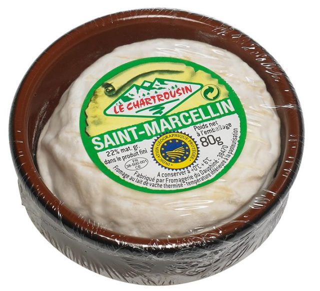 Saint Marcellin IGP coupelle grès - Fromagerie de l'Etoile (département de l'Isère)