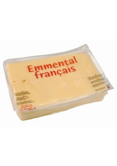 Emmental français en bloc de 3kg